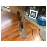 Antique Florida Water Bottles Lot