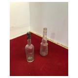 2 Antique Bottles Phila and Pickle Works