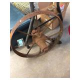 Antique Iron Wheel