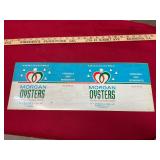 Morgan Oyster Can flat Gallon