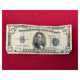 1945 $5 Silver Certificate