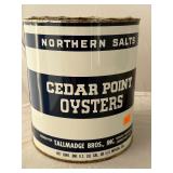 Cedar Point Connecticut Tallmadge Bros Oyster Can
