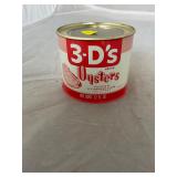 3-Ds Saxis VA 12oz Oyster Can