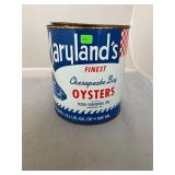 Marylands Finest Todd Seafood Gallon Oyster Can