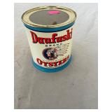 Daufuski Savannah GA Pint Oyster Can