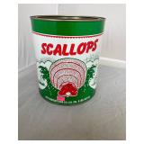 Hampton Virginia Gallon Scallops Can