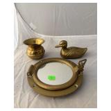 3 Piece Nautical Brass Lot