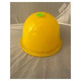 Vintage Yellow Ships Light Glass Globe