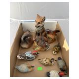 Collection of Vintage Wildlife Decor