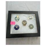 Vintage Remington and Peters Pins