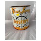 New Jersey Brand 1 Gallon Oyster Can