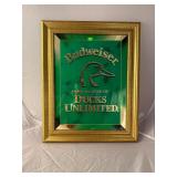 Budweiser Ducks Unlimited Advertising Sign