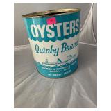 Quinby Brand Virginia Gallon Oyster Can
