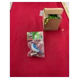 High Point Art Glass Bird & Bird Clip