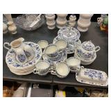 Blue Onion China Set