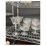 Etched Stemware Set