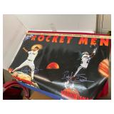 Vintage Rocket Men Poster Clemens and Ismail