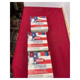 3 Temporary Paints Red White & Blue
