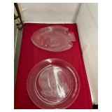 2 Nautical Serving Plates Lot