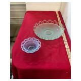 2 Piece Antique Glassware Lot