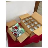 Napkin Rings and Candles Lot