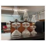 3 Oil Lamps