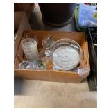 Glassware Box Lot