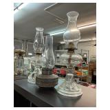 3 Oil Lamps