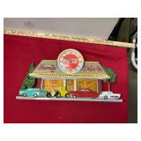 Family Drive in Coca Cola Clock