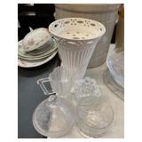 5 Piece Glassware Lot