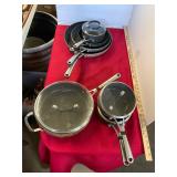 Kitchen Calphalon Pots Lot
