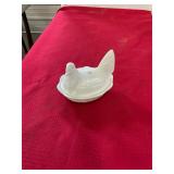 Fenton Milk Glass Nesting Hen