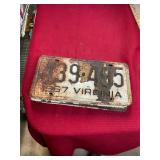 Vintage License Plates