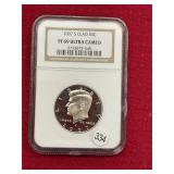 2007 PF 69 Ultra Cameo Kennedy Half