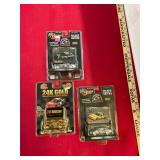 Silver and 24K Gold Diecasts