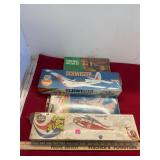4 Vintage Plane Models