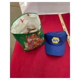 Texaco Tins and NAPA Hat