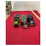 3 Diecast Trucks