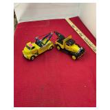 2 Diecast Tow Trucks