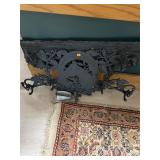 Vintage Cast Iron Horse Coat Rack