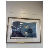 Night Crossing John Barber Signed and Numbered