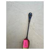 Intricate Enamel Silver Spoon