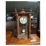 Small Wooden Mantle Clock