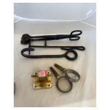 Mooring Bit and Antique Nautical Lot