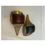 Vintage Perko Port and Starboard Brass Nautical