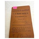 Mumford Banking Co Kilmarnock Booklet 1916