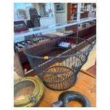 Antique Iron Oyster Basket