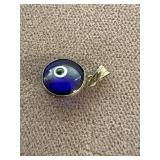 Sterling All Seeing Eye Pendant