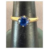 14K Gemstone Ring