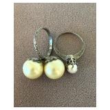 Antique Sterling Rings